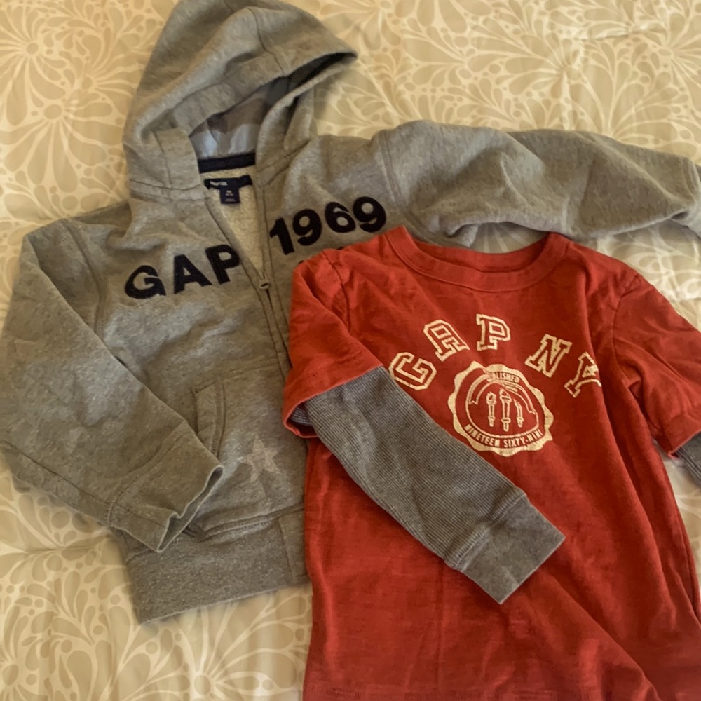 GapKids Sweatshirt and Long Sleeve T